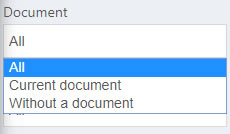 Document Note Filter